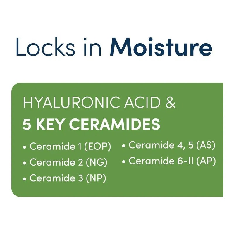 Vanicream Crema Hidratante Facial Ácido Hialurónico Piel Sensible 89ml
