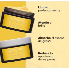 Mascarilla Purificante Artistry, Línea Mascarilla Vegana Grasa