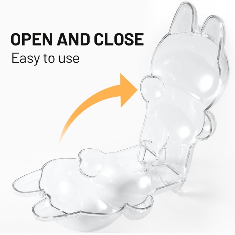 Leogony Protective Case, Durable Transparent Protector Key Ring for Protect