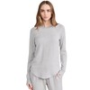 SPLITS59 Women's Warm Up Pullover, Heather Grey, S