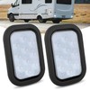 Nilight 5” X 3” Rectangular Trailer Tail Light 2 PCS