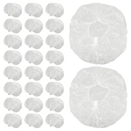 SHINEOFI Disposable Tire Covers for Truck Wheel Protection Transparent Plastic Tire Protectors with Elastic Design for Dustproof Repair Washing and Painting Maintenance