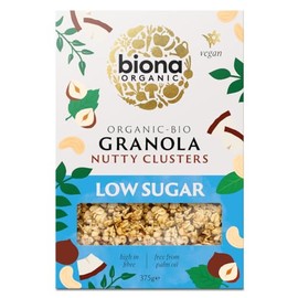 Biona Organic Low Sugar Nutty Granola Clusters 375g