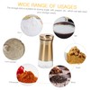 Ciieeo 2Pcs Seasoning Visible Spice Dispenser for Salt Pepper and