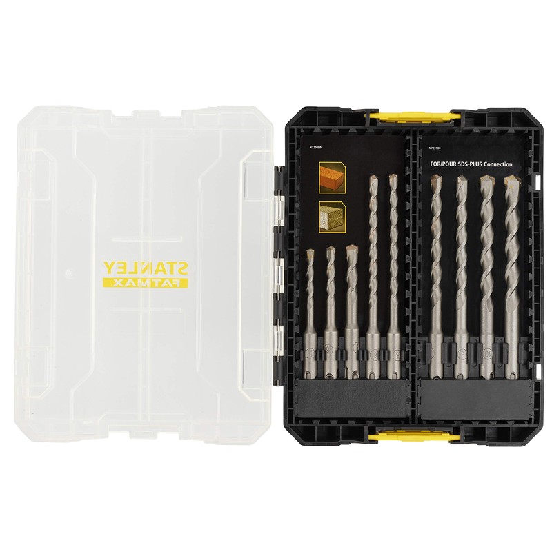 Juego de 9 piezas SDS Plus 5, 6,8 (110mm), 2X