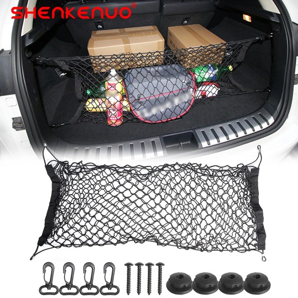 SHENKENUO Trunk Area Envelope Vertical Cargo Net For Chevy Equinox