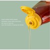 2 Pack Empty Plastic Honey Bottles with Funnel, 200ml Squeeze