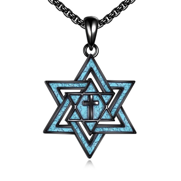 ONEFINITY Star of David Necklace for Women 925 Sterling Silver