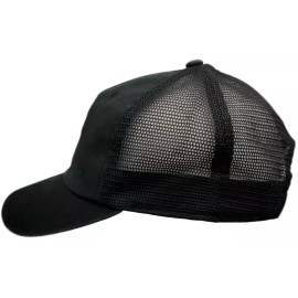 American Needle Baltimore Orioles Trucker Mesh Hat Buckle Back Black B1