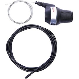 Shimano Unisex - Adult Nexus Twist Grip Shifter, Silver, One Size