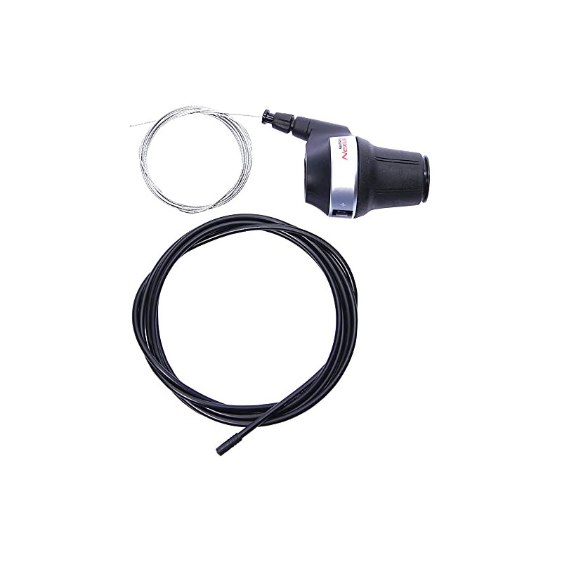 Shimano Unisex - Adult Nexus Twist Grip Shifter, Silver, One