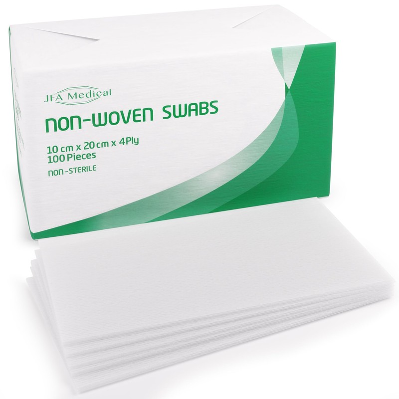 JFA Medical Premium Non-Woven Gauze Swabs 10cm x 20cm -