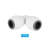 PATIKIL 3/8" Push to Connect Elbow Fittings, 3 Pack 90