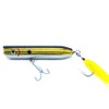 SEASKY 5 1/2” 57g Popper Saltwater Lure Handmade Wood Bait