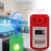 1Pc 300-10000PPM Combustible Natural Gas Methane Leak Detector with Sound