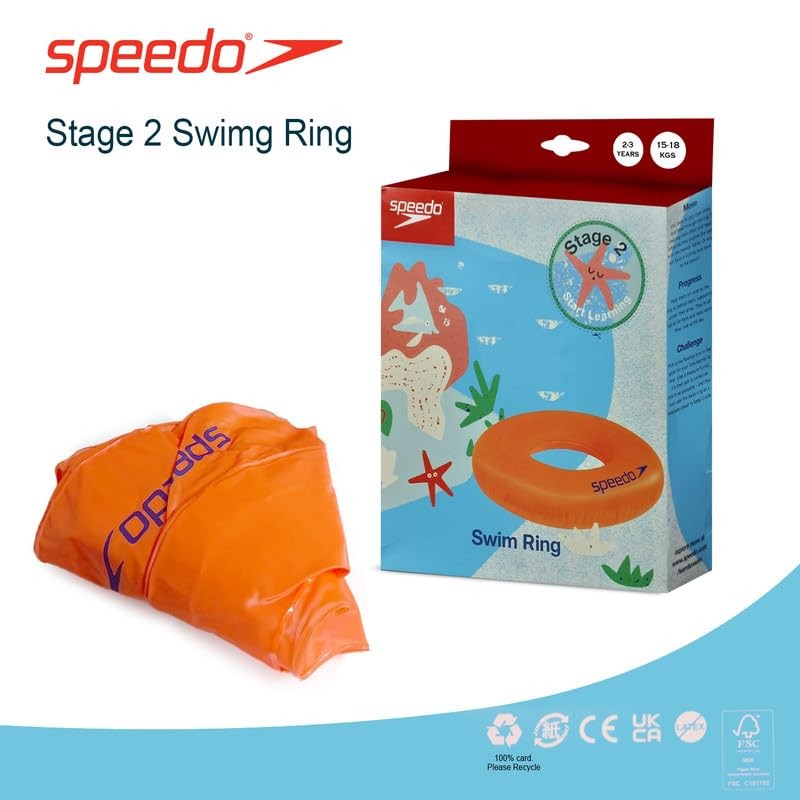 Speedo Swim Ring| Learn to Swim | Inflatable Baby Float