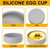 6 Pack Silicone Air Fryer Egg Molds, Individual Egg Pan