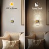 JandCase Night Lights Plug into Wall, Dusk to Dawn Sensor,