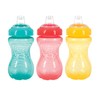 Nuby 3 Pack No Spill Toddler Sippy Cups - Toddler