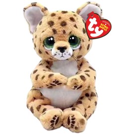 TY Lloyd Leopard Beanie Bellie Regular 6 Inches | Beanie Baby Soft Plush Toy | Collectible Cuddly Fabric Teddy