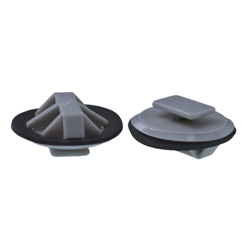 Rexka 15pcs Rocker Molding Clip Gray Nylon for BP4L-51-SJ3 Mazda