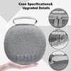 VR Glasses Carrying Case Hard Shell Shockproof Double Zipper Large
