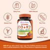 Doctor's Recipes Vitamin D3 K2, 10,000 IU, 200 mcg, MK-7,