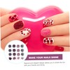 BIUDECO 12pcs Nail Art Lovers DIY Heart Shaped Nail Gems