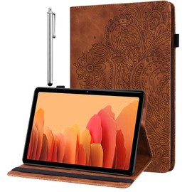 GLANDOTU Case for 7 Inch Kindle Paperwhite (12th Generation-2024) and Kindle Colorsoft Signature Edition (1st Gen), Flip PU Leather Case with Auto Sleep/Wake for Kindle Paperwhite 2024 (Brown)