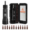 coobeast 13Pcs Preset 1/4” Drive Torque Screwdriver with S2 Bits