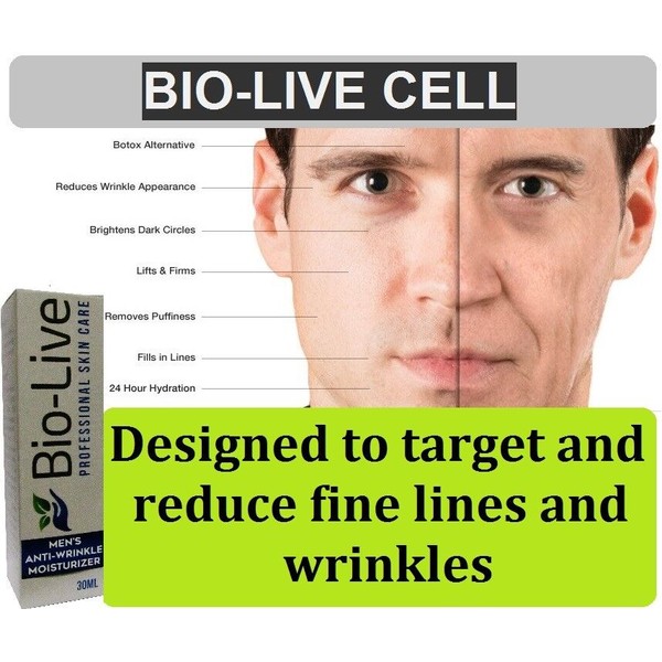 Anti aging Bio Life High Hydration Cream FOR MEN Anti Wrinkle