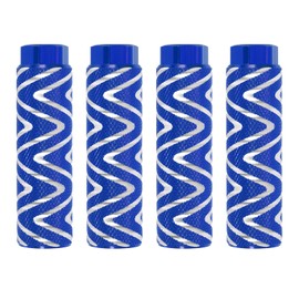 PATIKIL Aluminum Alloy S-Shape Bike Pegs Fit 3/8 inch Axles, 4 Pack Anti-Skid lead Foot Bicycle Pegs Back Seat Stands for BMX Mountain Bike Cycling Rear Stunt Pegs, Blue