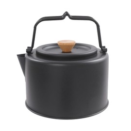 Bacocoo Camping Kettle, Portable Stovetop Tea Kettle Fast Heating Boiling Hot Water for Open Fire Lightweight Coffee Pot with Anti-Scald Handle & Carry Bag for Outdoor Hiking Picnic Travel.