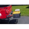Hyper Tough Hitch Mounted Cargo Basket Trailer Mount Folding Luggage