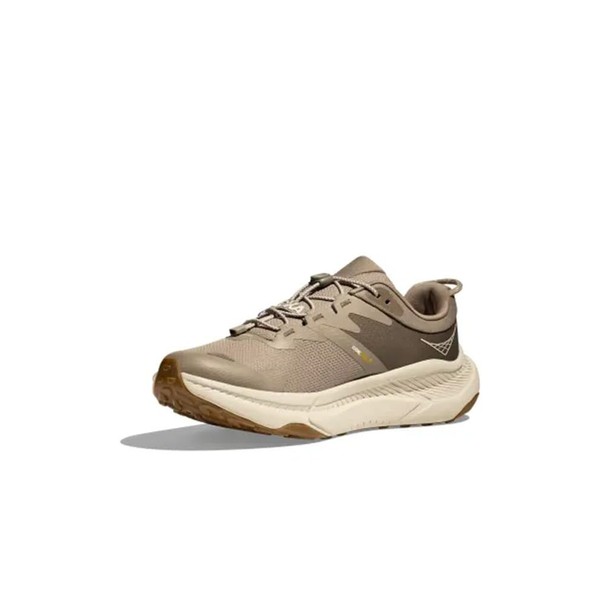 Hoka Men's Transport Sneaker, Dune/Eggnog, 11.5