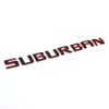 3pack OEM Suburban Nameplates Emblems ABS Letter 3D Badges Compatible