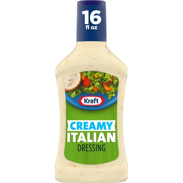 Kraft Creamy Italian Salad Dressing & Dip 16 oz (Pack of 6)