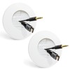 LEENUE TV Cable Hider for Wall Mounted TV, Slim Round