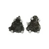 Starborn Stud Earrings 925 Sterling Silver Raw Gemstone, Sterling Silver,