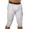 Rival Integrated 7-Pad 3/4 Tight White XXL