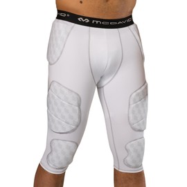 Rival Integrated 7-Pad 3/4 Tight White XXL