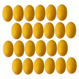 FOMIYES Deep Cleansing Face Scrub Natural Silk 50pcs Beauty Cleaning Balls Silk Facial Scrub for Skin