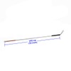 White Cane, Aluminum Mobility Folding Cane for the Blind (Folds