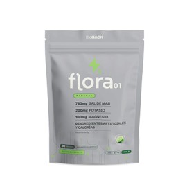 FLORA 01  Mineral  Suplemento Alimenticio de Electrolitos Esenciales  Magnesio, Potasio y Minerales Naturales  Hidratacin Diaria  Sabor Limn  30...   