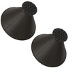 HIXNUG 2Pcs Cone Car Ice Scraper Round Funnel Ice Scraper