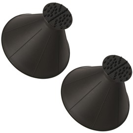 HIXNUG 2Pcs Cone Car Ice Scraper Round Funnel Ice Scraper Car Snow Removal Shovel Tool for Car Windshield Window