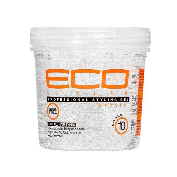 Eco Style Professional Styling Gel Krystal, 8 Ounce