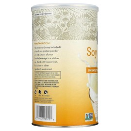 365 Everyday Value, Soy Protein Powder, Unsweetened Vanilla Flavor, 15.63 oz
