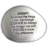 Cathedral Art Serenity Prayer Soothing Stone - Engraved Rock with