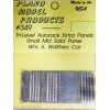 Plano #349 (HO Scale) Tri-Level Autorack Extra Panels Small Mid